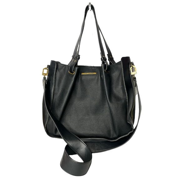 Steve Madden Bags Steve Madden Tote Large Black Shoulder Bag Faux